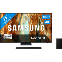 Koop Samsung 75" Neo QLED QN73F 4K (2025) + Samsung HW-B66CF (2025) - 6151124022097