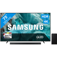 Koop Samsung 75" QLED Q7F4 4K (2025) + Samsung HW-B750F (2025) - 6151124924995